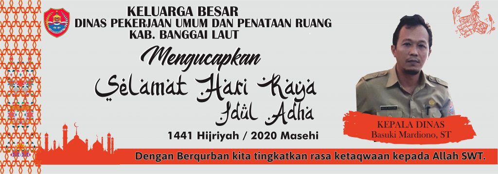 Iklan Idul Adha 2020 PUPR BANGGAI LAUT