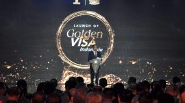Presiden Joko Widodo saat memberikan sambutan di acara peluncuram golden visa di Jakarta (Biro Pers Media dan Informasi Presiden RI)