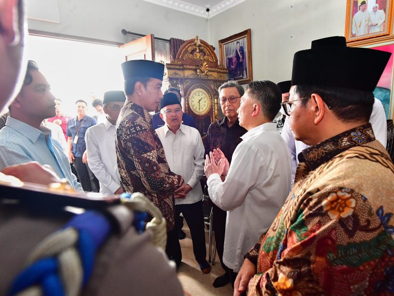 Presiden Jokowi berdukacita atas wafatnya Wapres ke-9 RI Hamzah Haz (Biro Pers dan Media  Presiden RI)