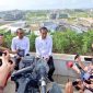 Presiden Joko Widodo saat berada di Ibu Kota Nusantara