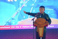Gubernur Sulawesi Tengah Rusdy Mastura membuka rapat kerja Percepatan Pembangunan Desa, Kamis 25 Juli 2024 (Istimewa)