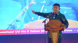 Gubernur Sulawesi Tengah Rusdy Mastura membuka rapat kerja Percepatan Pembangunan Desa, Kamis 25 Juli 2024 (Istimewa)