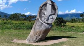 Batu Pallindo di Lembah Bada, Poso, Sulawesi Tengah (Dinas Pariwisata Sulawesi Tengah)