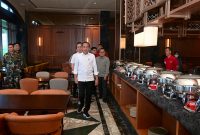 Presiden Jokowi Tinjau Hotel Nusantara