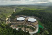 Air bersih mulai mengalir di Ibu Kota Nusantara (Kementerian PUPR)