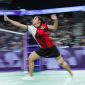 Gregoria menyingkirkan Ratchanok Intanon (Thailand) dua gim langsung dengan skor 25-23, 21-9 di Porte de La Chapelle Arena, Paris, Sabtu (3/8) sore WIB  (Foto : NOC Indonesia)