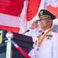 Gubernur Sulawesi Tengah Rusdy Mastura memberikan penghormatan (Istimewa)
