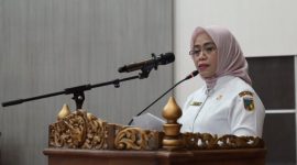 Sekretaris Daerah provinsi Sulawesi Tengah Novalina