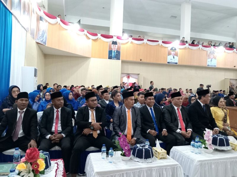 8 wajah baru di parlemen bukit Tinakin Darat (Tidar) yang baru dilantik, Jumat 30 Agustus 2024 (Foto: Nomo/KabarBenggawi)