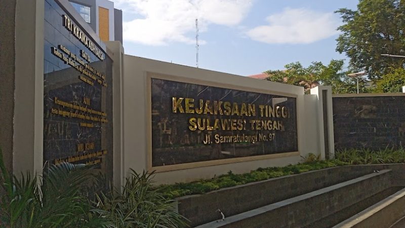 Kejaksaan Tinggi Sulawesi Tengah (Istimewa)