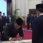 Dadan Hindayan dilantik Presiden Jokowi menjadi kepala Badan Gizi Nasional (Tangkapan Layar)