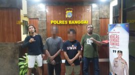 Dua Pencuri Peralatan Bengkel di Kelurahan Hanga-hanga, Luwuk