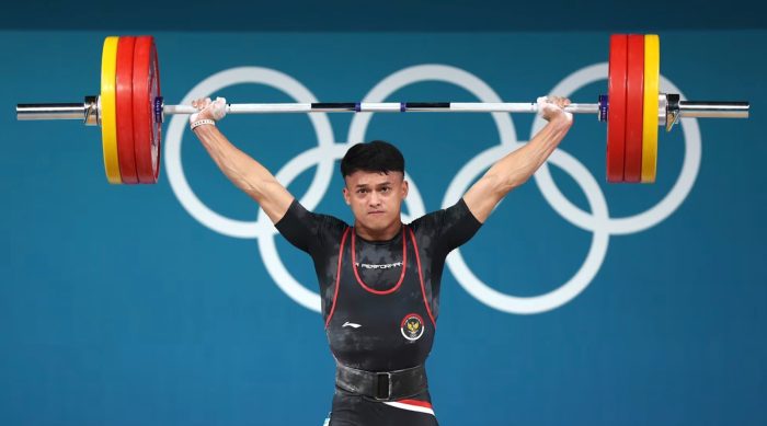 Atlet angkat besi Rizki Juniansyah (Foto: Olympic.com)