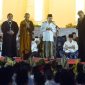 Zikir kebangsaan dipimpin Wakil Presiden Ma'ruf Amin dan tamu undangan dari berbagai pemuka agama