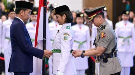 Prosesi Pengukuhan Paskibraka (Istimewa)