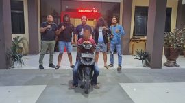Curi Motor di Graha Pemda Luwuk, Pria asal Tontouan Dicokok Polisi