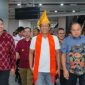 Menteri Hukum dan HAM Republik Indonesia Supratman Andi Agtas di Bandara Mutiara Sis Al-Jufri Palu