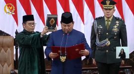 Prabowo Subianto Resmi Memimpin Indonesia Masa Jabatan 2024-2029