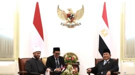 Presiden Prabowo Subianto Terima Kunjungan Utusan Khusus Persatuan Emirat Arab dan Mesir di Istana Merdeka