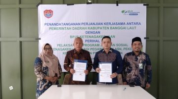 Bupati Sofyan Kaepa Targetkan 2.828 Orang Bakal Dapat BPJS Ketenagakerjaan