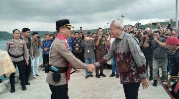 Impian Bupati Sofyan Kaepa Terwujud, Kapolres Banggai Laut Tiba Di Banggai