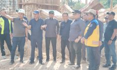Komisi III DPRD Sulteng Bersama Bupati Sofyan Kaepa Tinjau Pembangunan Jembatan Paisu Puso